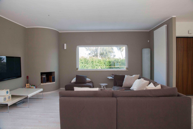 villa M modern-wohnzimmer