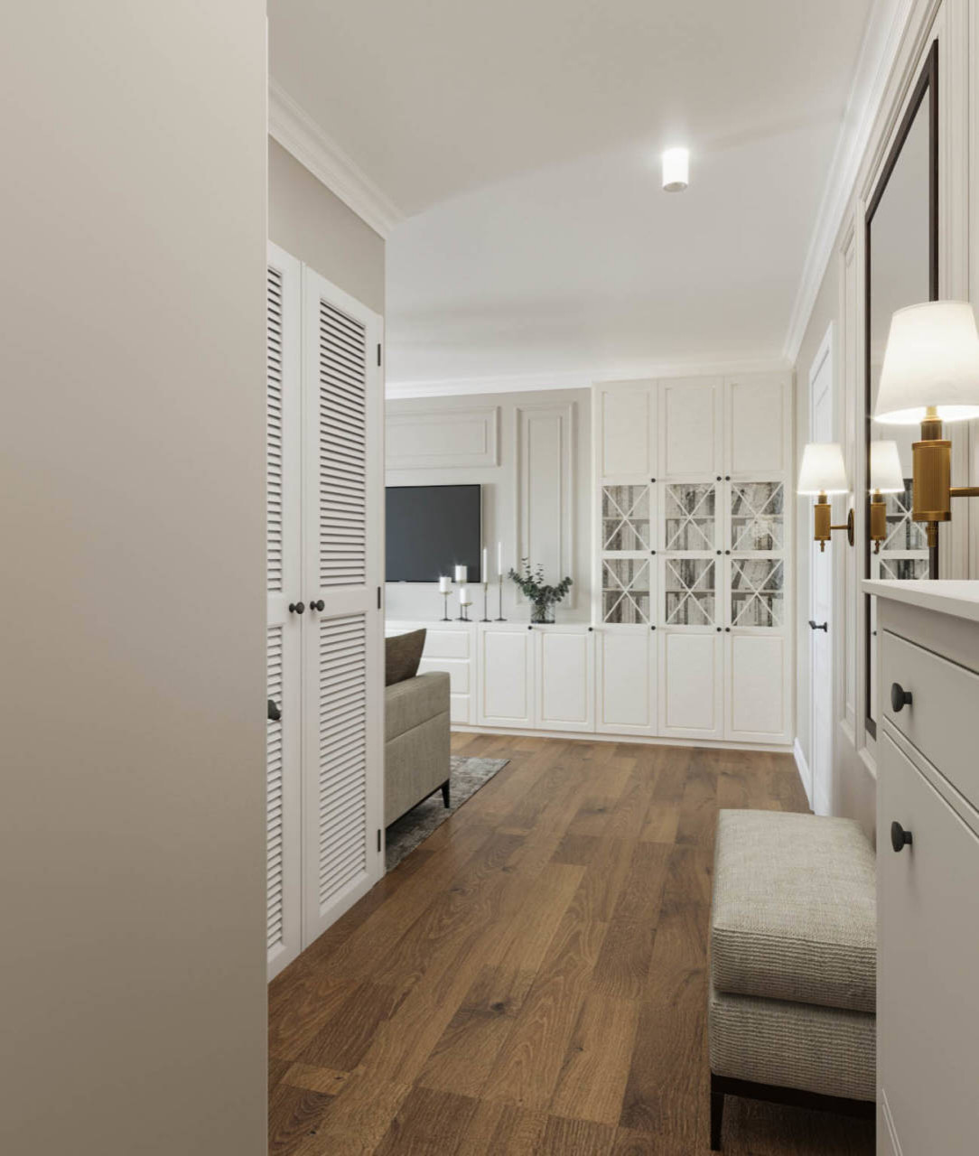 г.Красноярск - квартира в стиле неоклассики