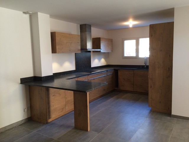 la classe du bois rustic-kitchen