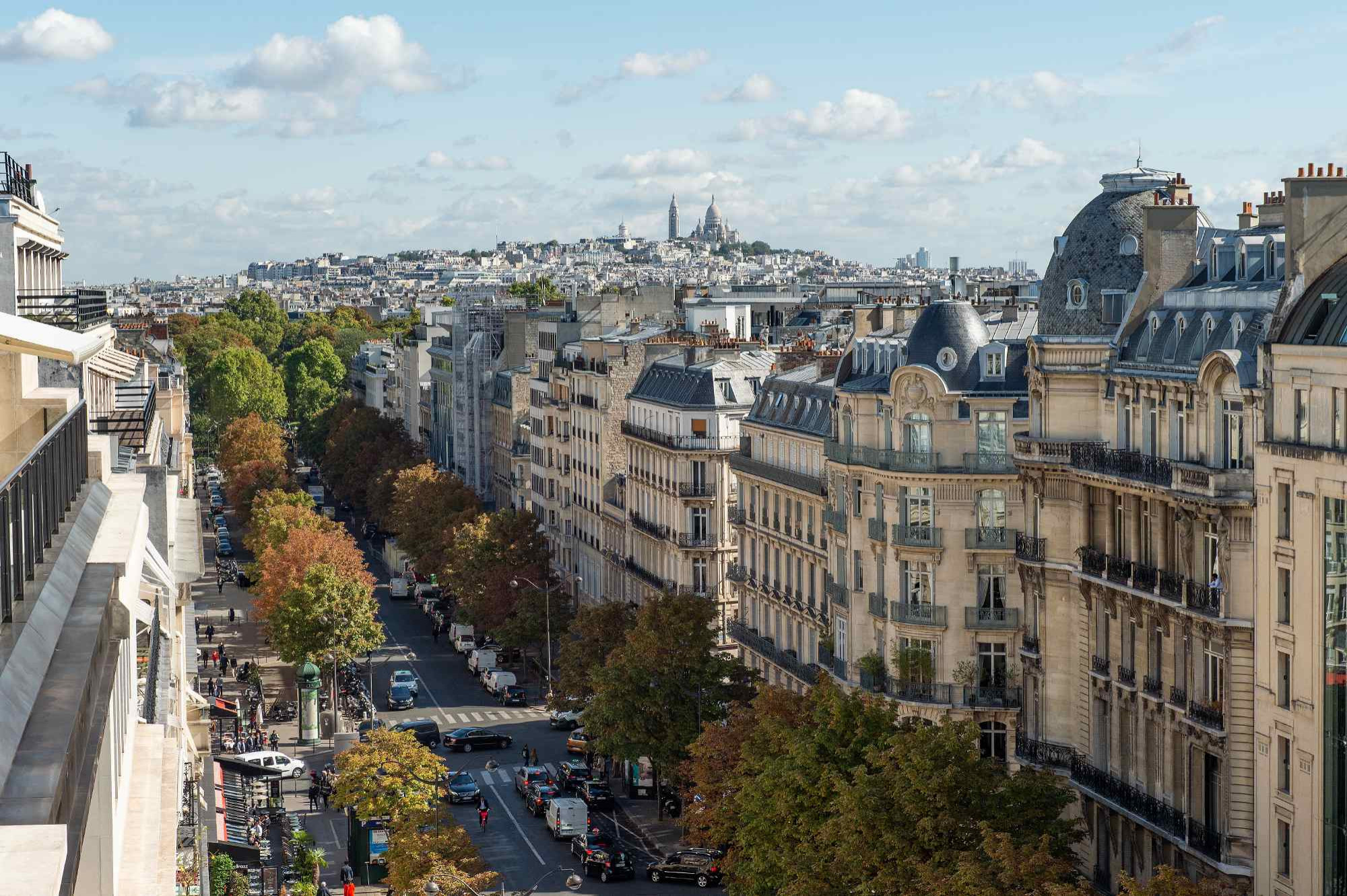 surélévation - vue imprenable sur PARIS