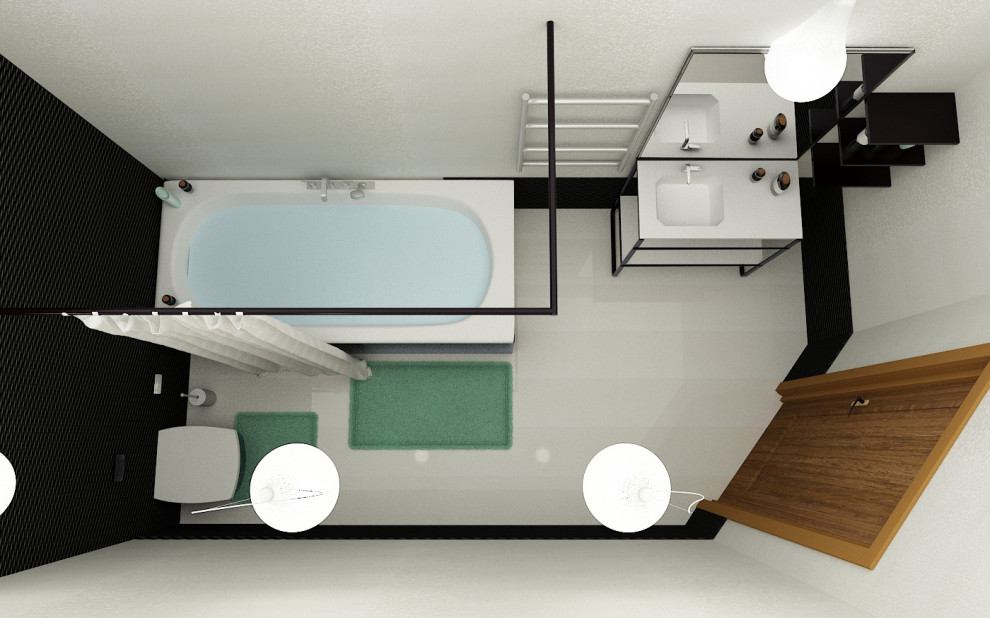 Минимализм в ЖК Бригантина г. Краснодар