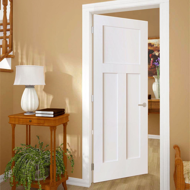 Shaker Door White 1 2 Panel Klassisch Wohnzimmer