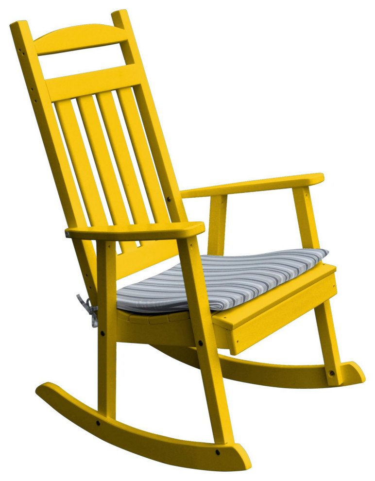 Poly Porch Rocker - Contemporary - Outdoor Rocking Chairs - by ...