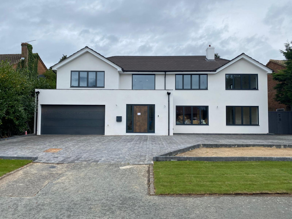 Full house refurbishment with double storey extension