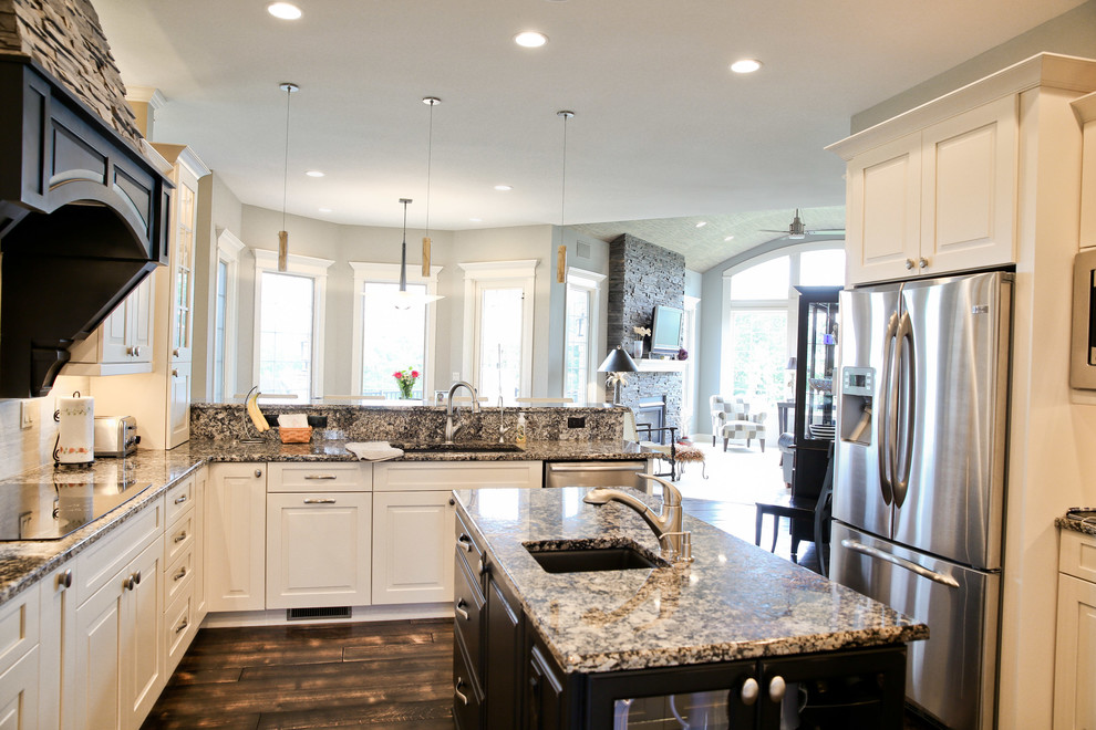Inspiration for a transitional kitchen in Other.