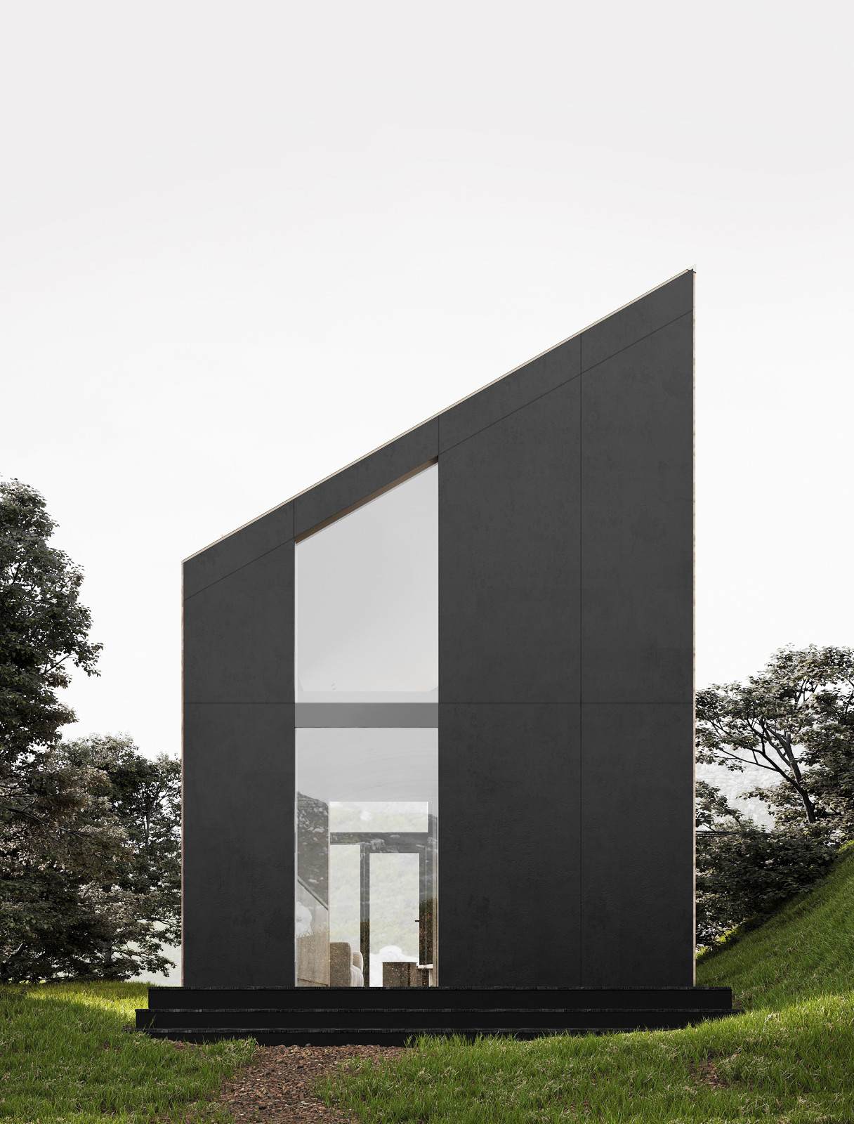 Гостевой каркасный дом S28