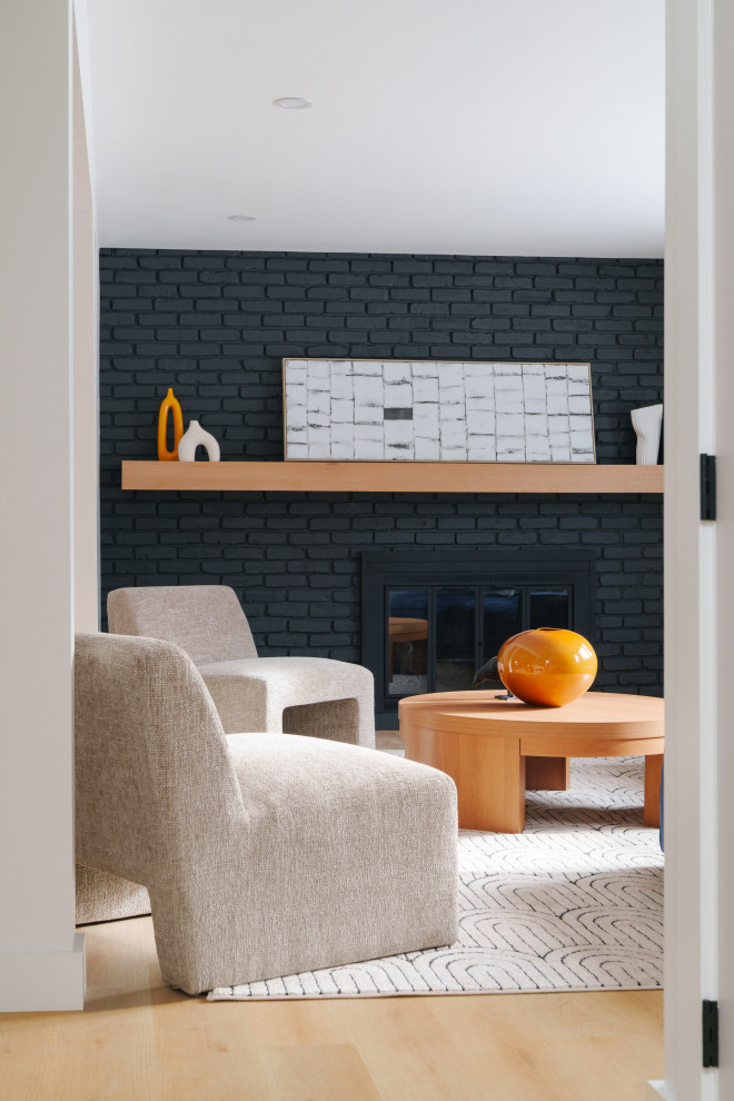 Where Work Meets Comfort: A Sunlit Office & Cozy Fireside Lounge