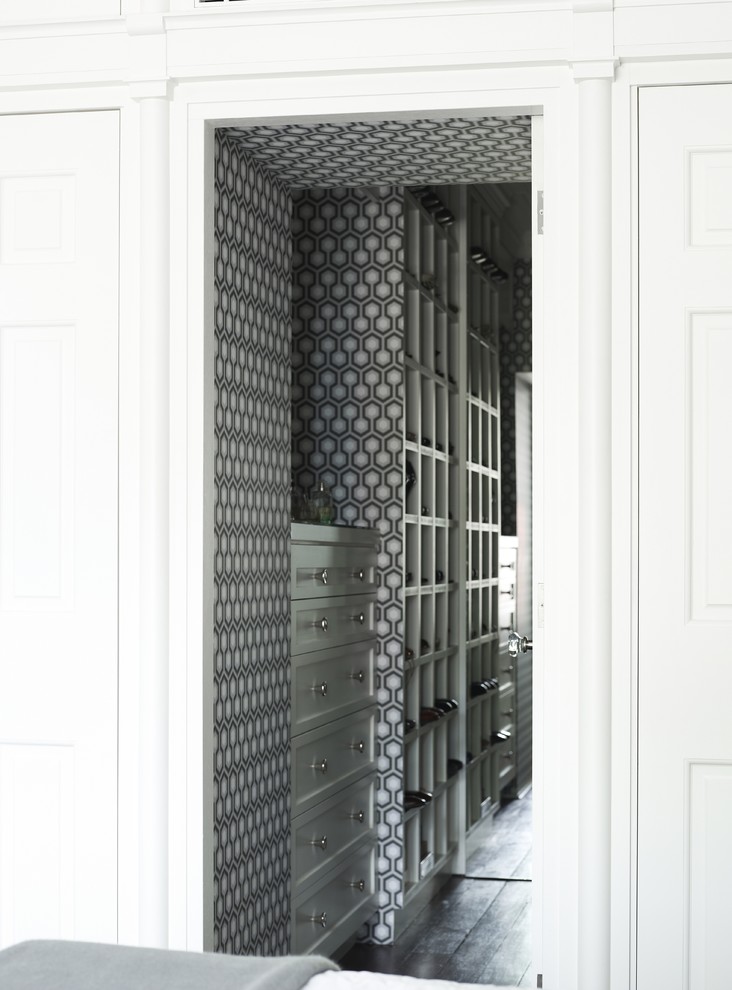 Photo of a contemporary storage and wardrobe in Sydney.