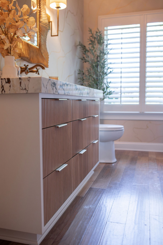 Nestled on Sanctuary - Transitional - Powder Room - Cleveland - by ...