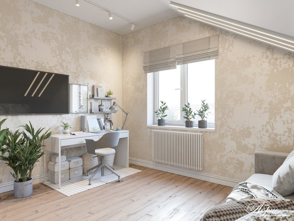 Дизайн мансардного этажа частного дома (с.Кузьминское)