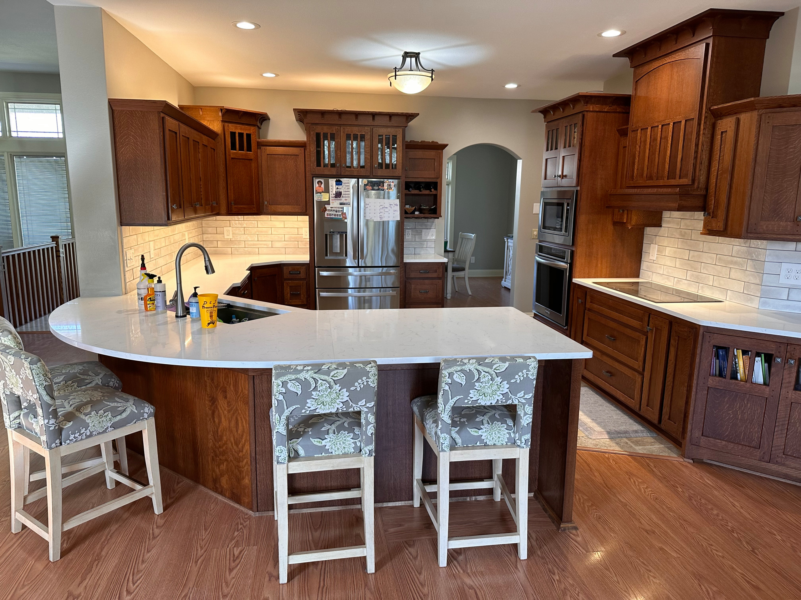 Kitchen and Living Room