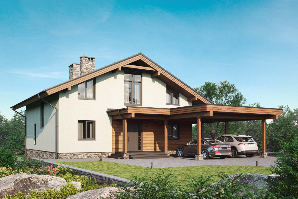 Шале на берегу Волги - AV341