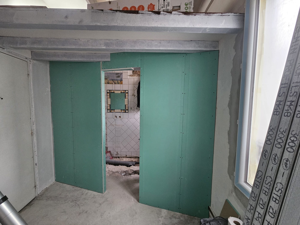 Rénovation d'un studio Wabi-Sabi de 9m2