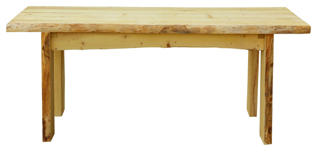 Autumnwood Table - Live Edge Blue Mountain Locust Collection, Natural Stain, 8 Foot