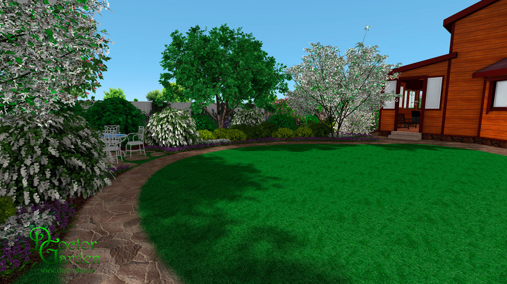 Сад для большой семьи