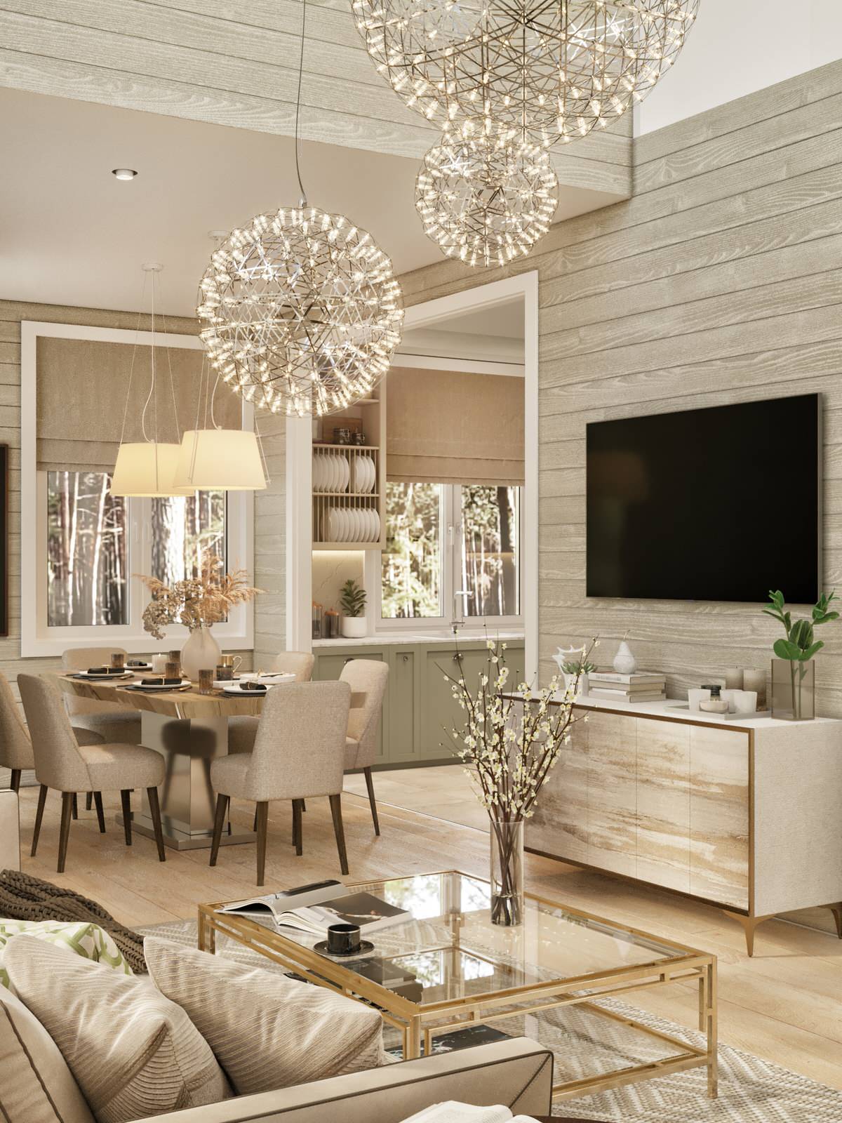 Дизайн-проект загородного дома