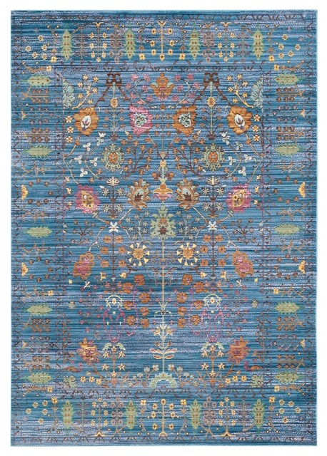 Tatum Area Rug, Blue and Multicolour, 120x180 cm