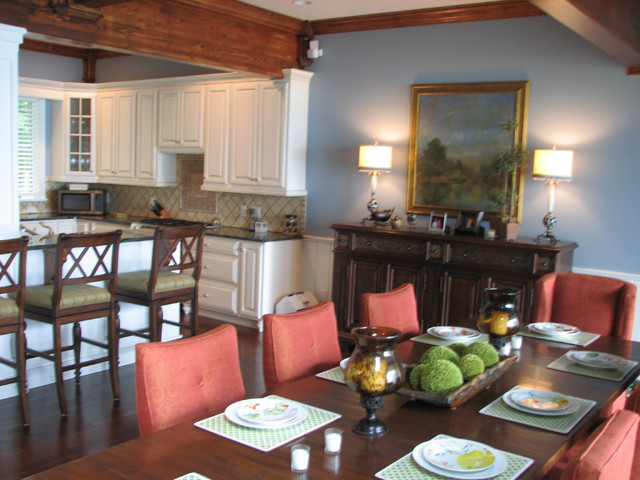 Lake Cottage Charm eclectic-living-room
