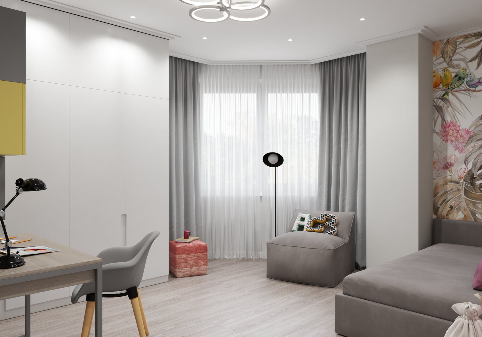 Дизайн 3х комнатной квартиры ЖК НЬЮТОН