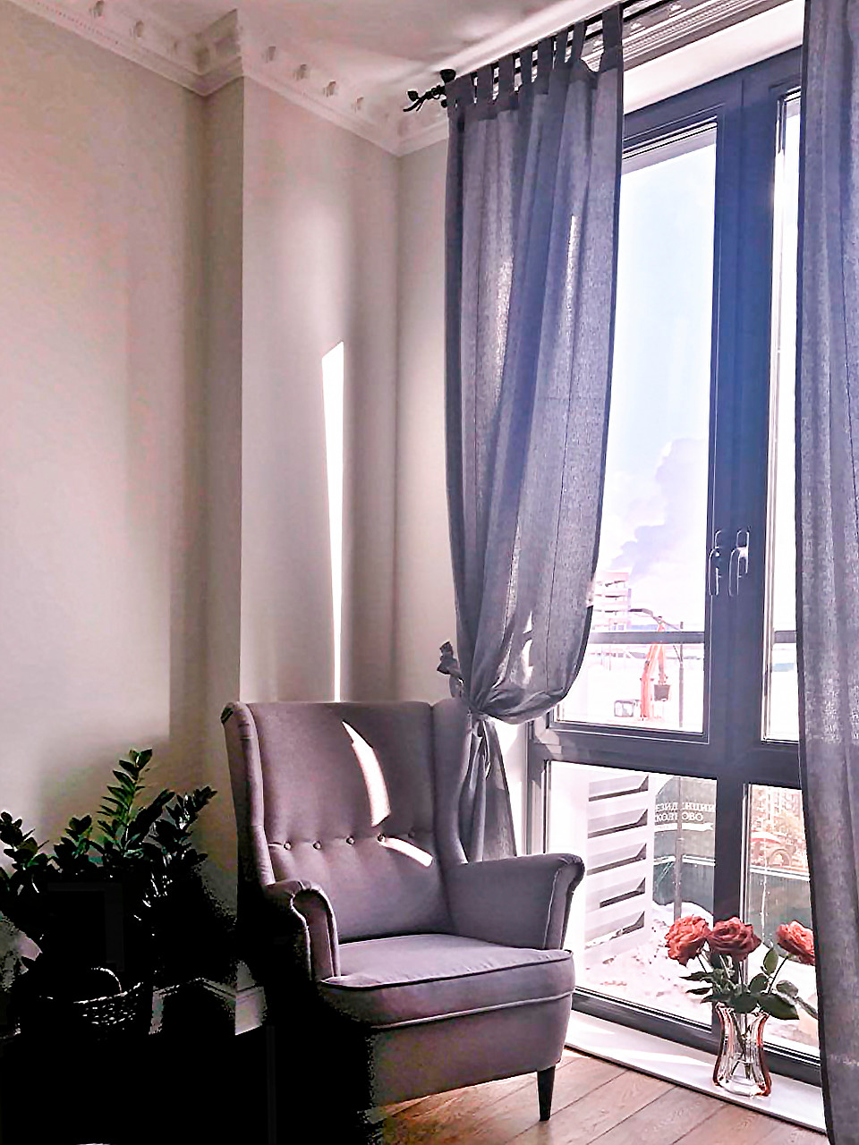 Квартира для молодой семьи "Скандинавия в деталях"