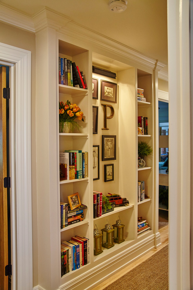 Hallway - transitional hallway idea