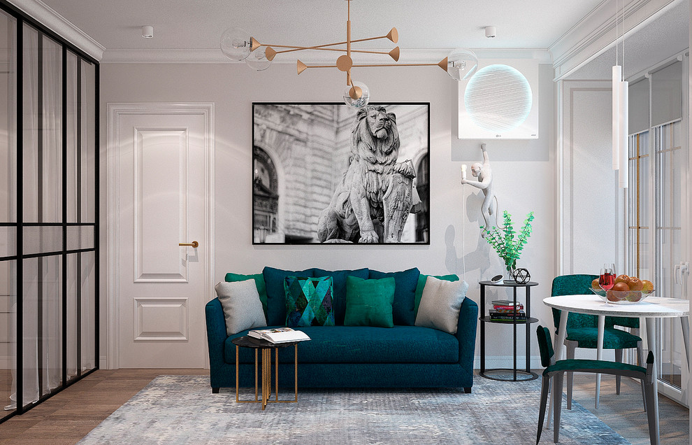 Двухкомнатная квартира 42.4кв.м.