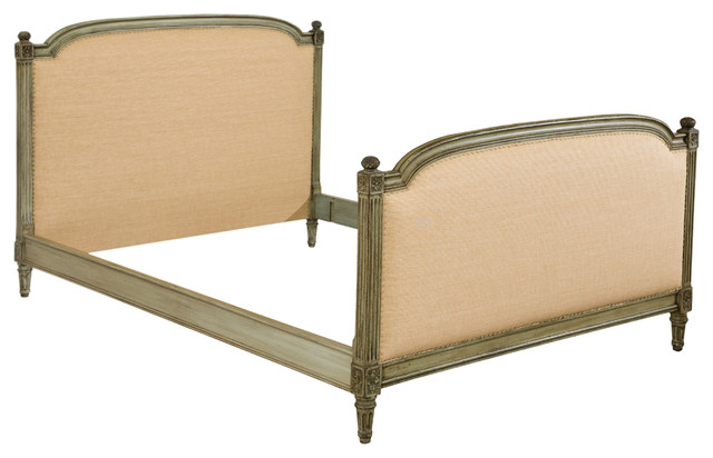 Louis XVI Style Bed With Matching Footboard CPF-3469