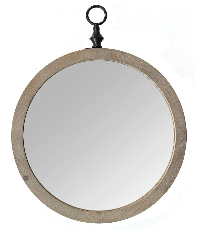 Stratton Home Decor Catalina Mirror Transitional Wall Mirrors by