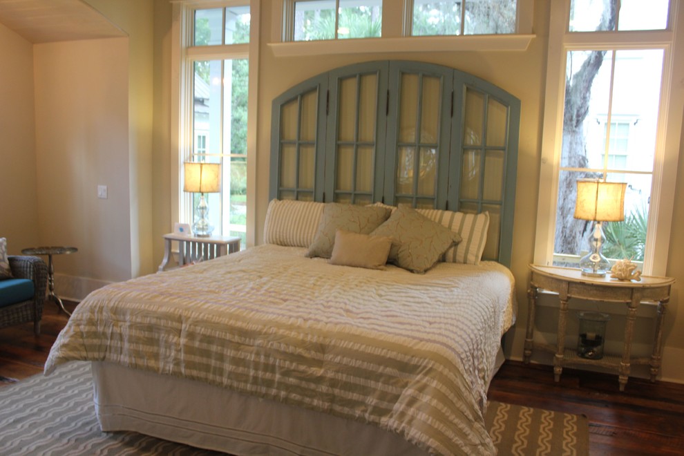 Palmetto Bluff Model Home Master Bedroom - Beach Style ...