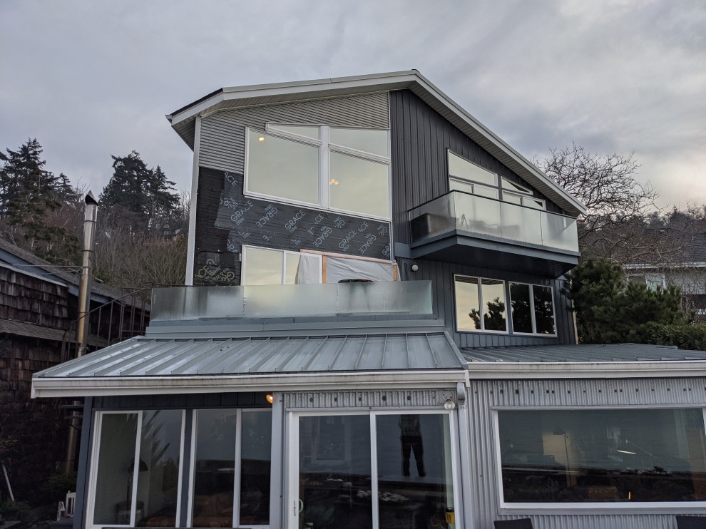 West Seattle - Sliding Door Installation and Water Intrusion Restoration