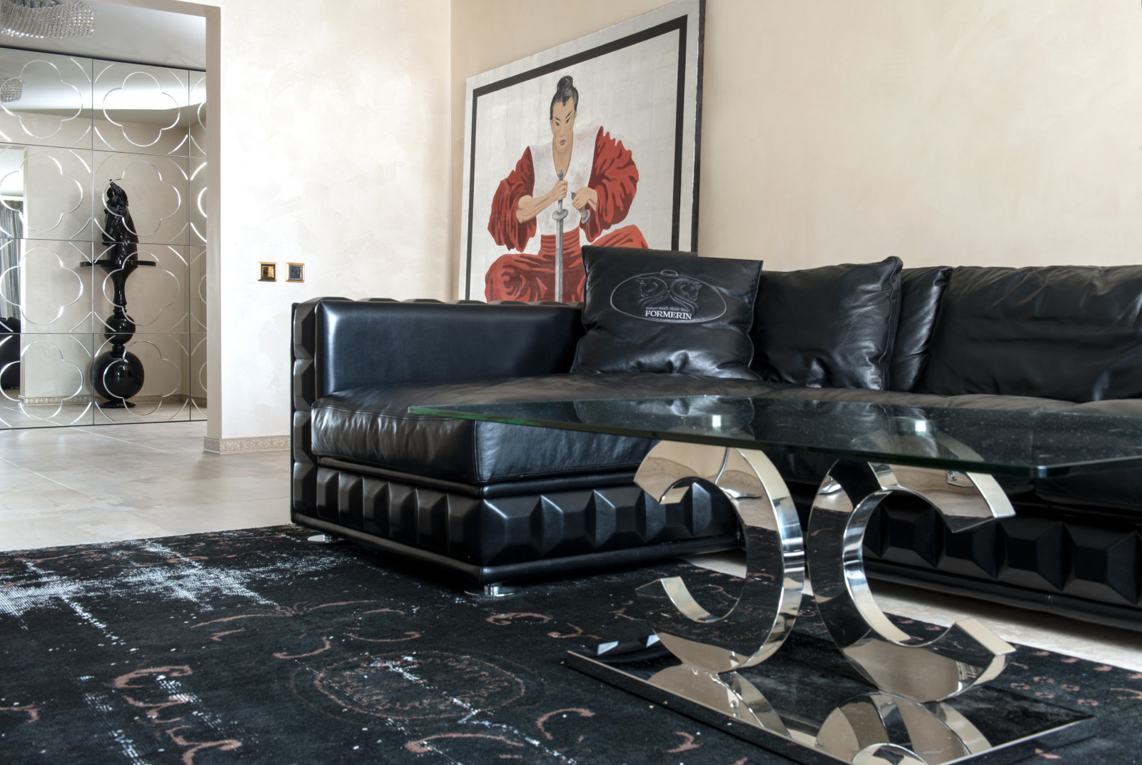 "Ход конём" - квартира в стиле ар-деко 150 м2, г. Люберцы