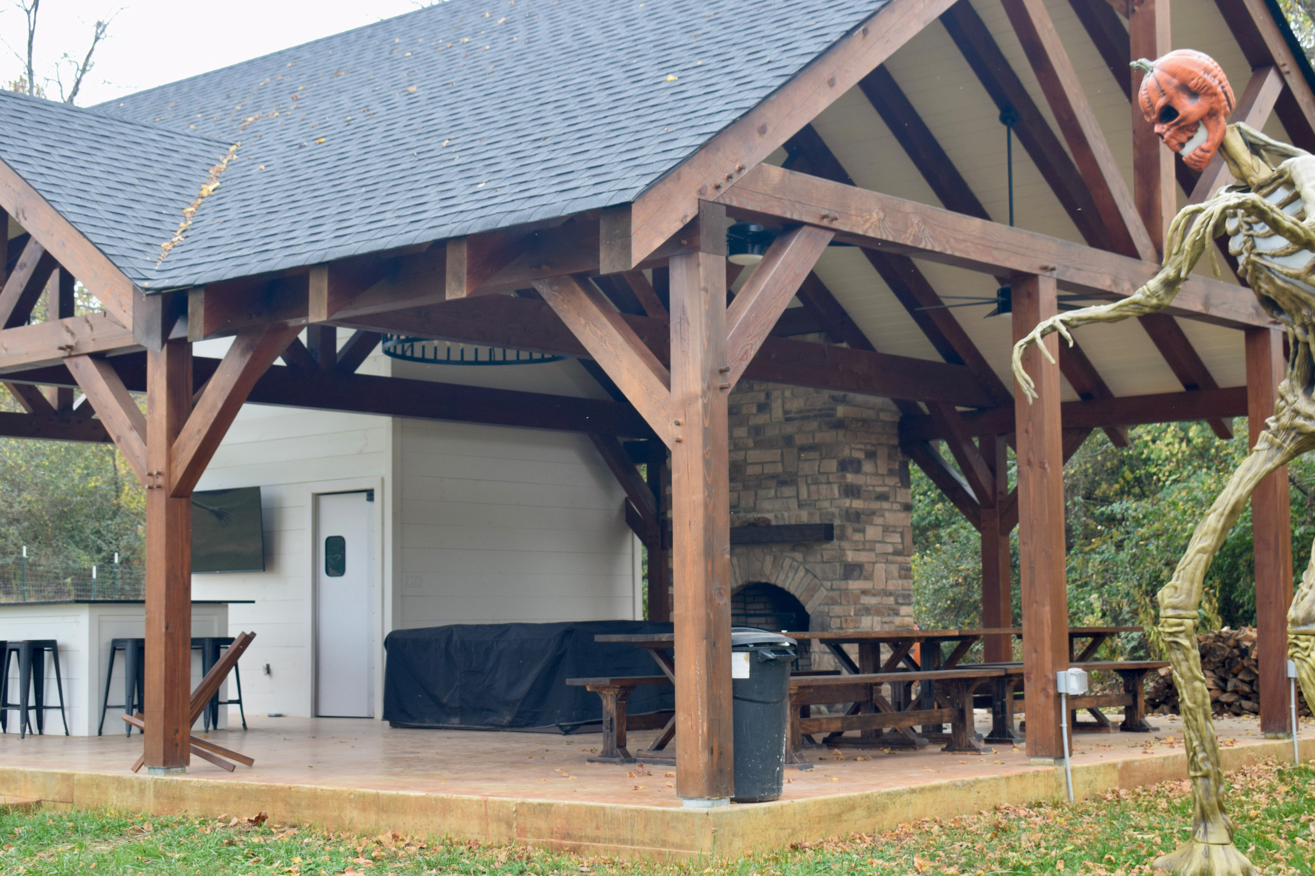 Timber Framed Pavillion