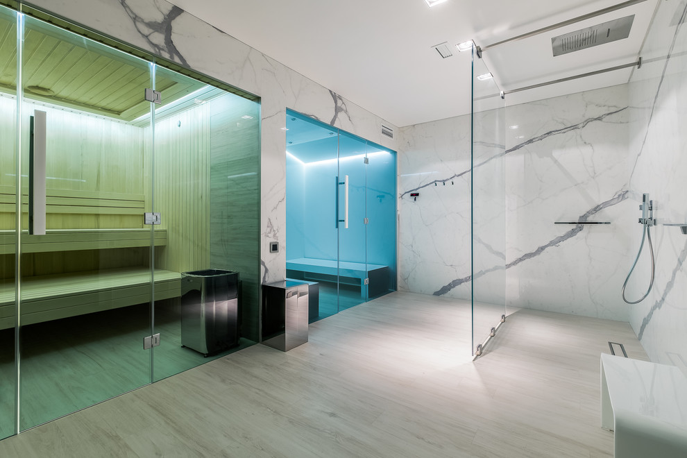 Просторный загородный дом в современном стиле