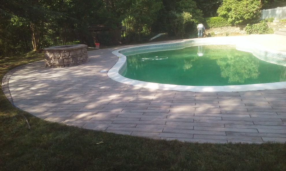 New Pool Paver Patio Design