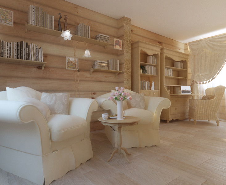 Дизайн-проект дома в стиле кантри