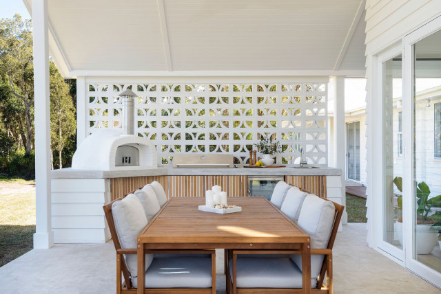 Modern Coastal Barn maritimt-gaardhave