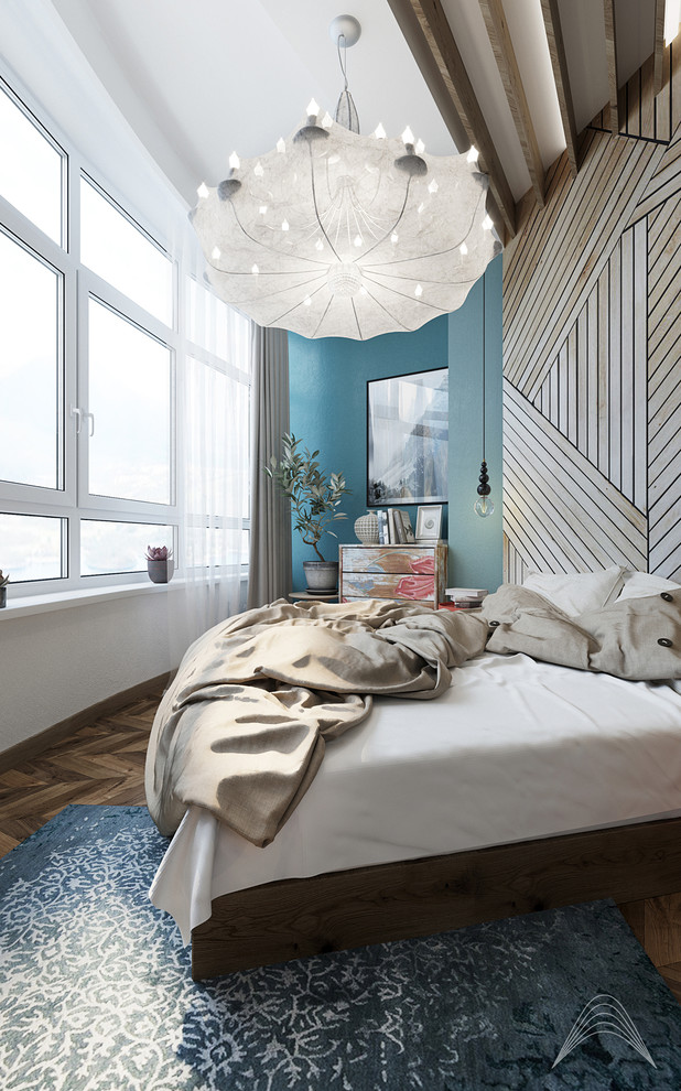 Спальня в средиземноморском стиле