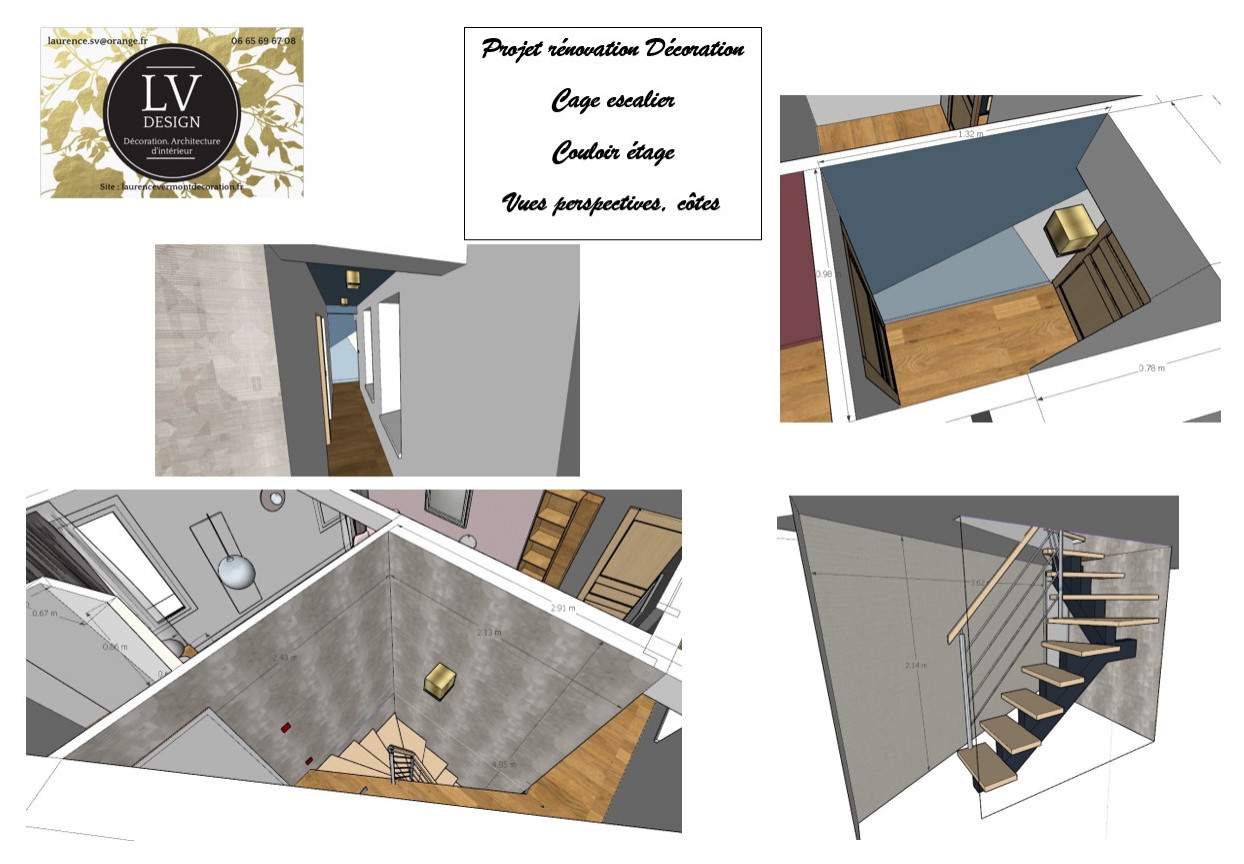 Rénovation d'un étage dans maison de ville XIXème