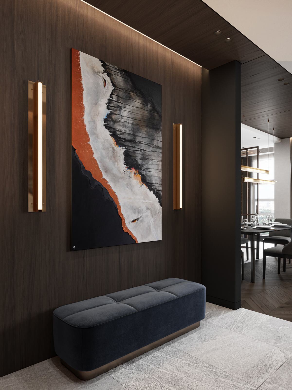 Дизайн четырёхкомнатной квартиры в ЖК "Наследие" | Москва | Россия |