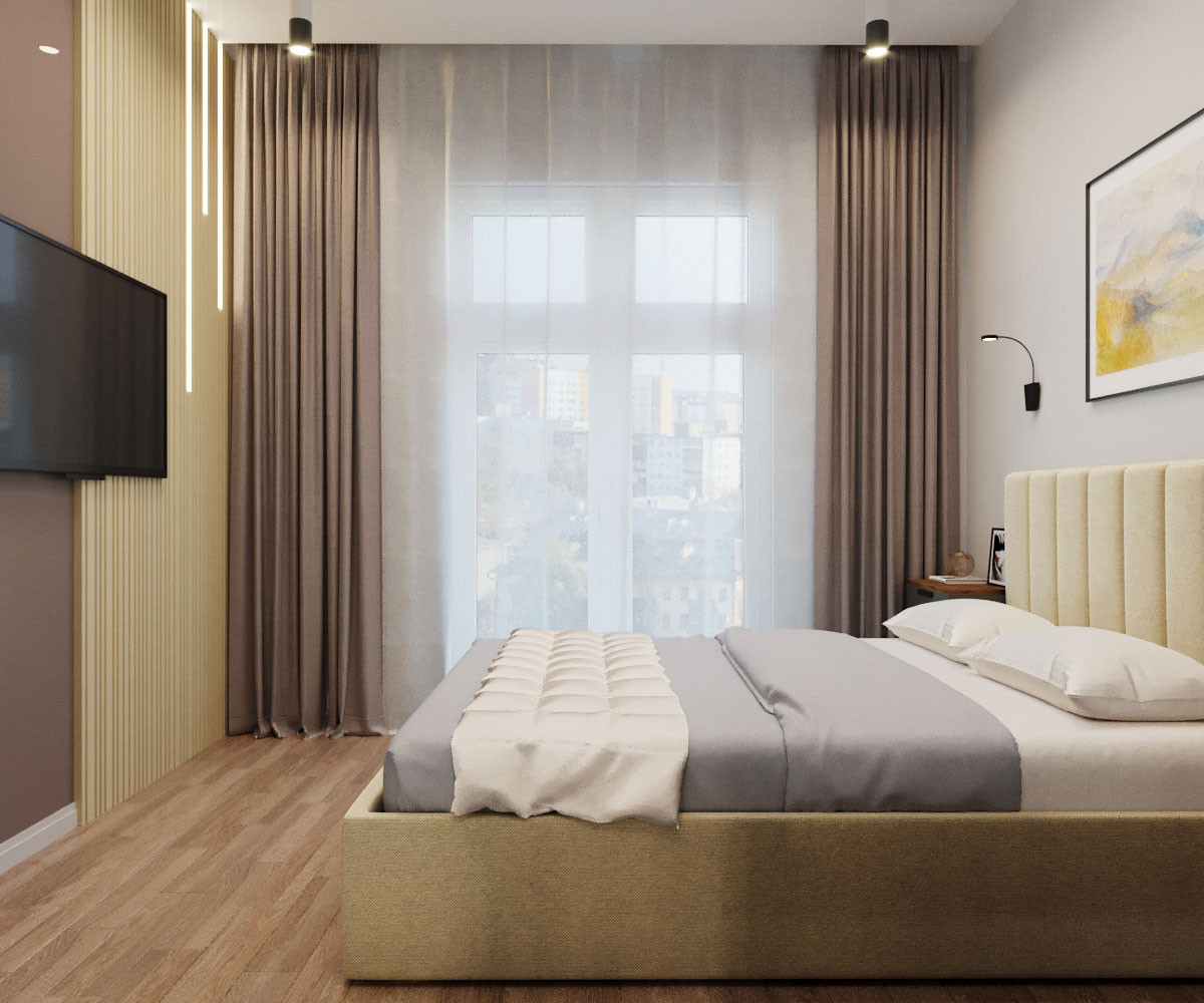 Двухкомнатная квартира в ЖК "Горки парк"