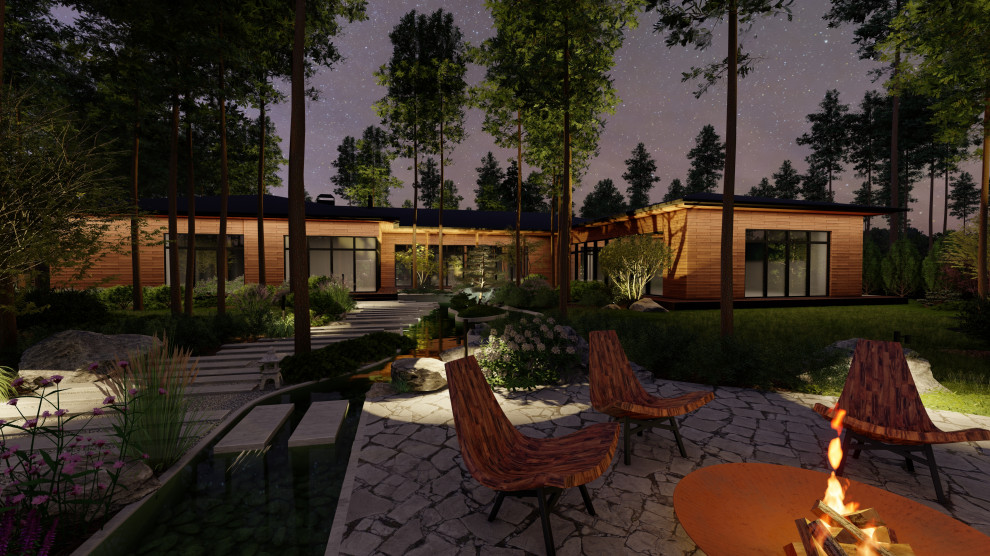 СОВРЕМЕННАЯ ИНТЕРПРЕТАЦИЯ ТРАДИЦИОННОГО ВОСТОЧНОГО САДА.