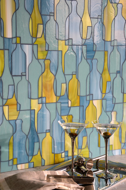 Erin Adams - Bottles eclectic-tile