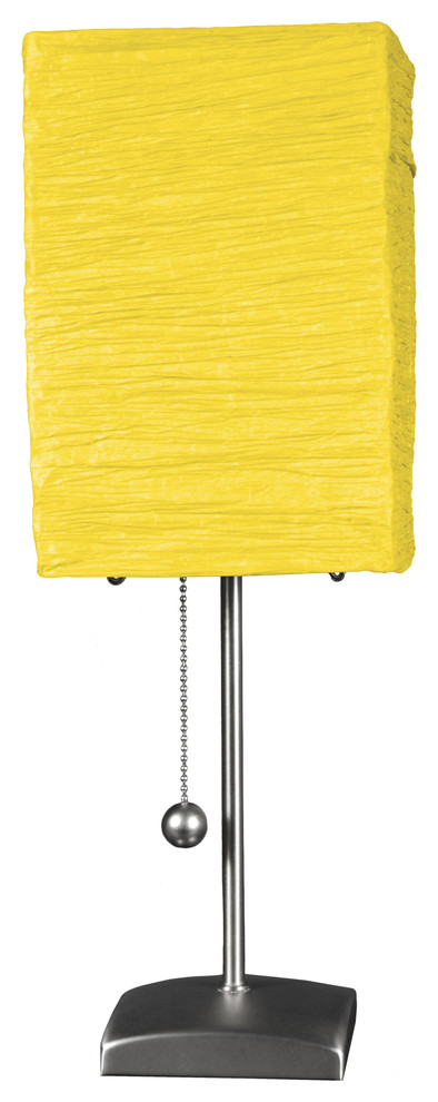 17" Yoko Table Lamp, Yellow