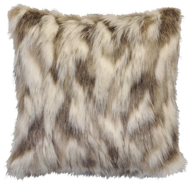 fox fur pillows