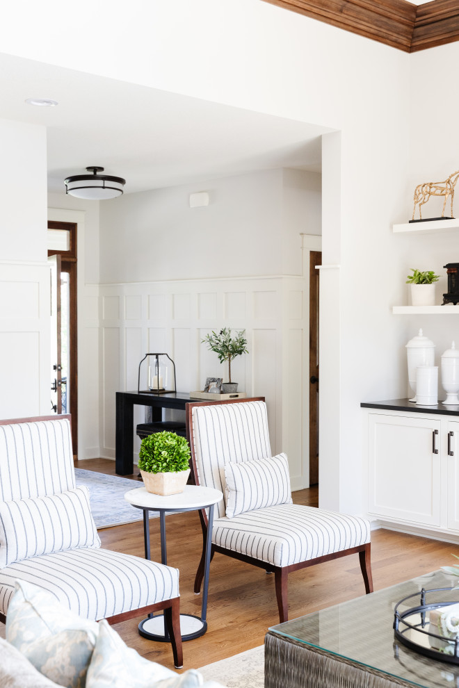 Home design - transitional home design idea in Minneapolis