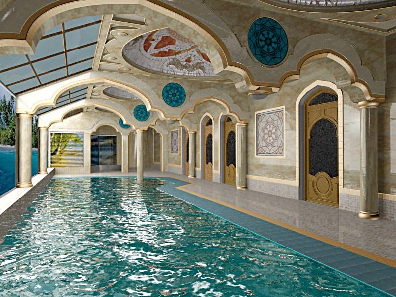 Бассейн в частном доме