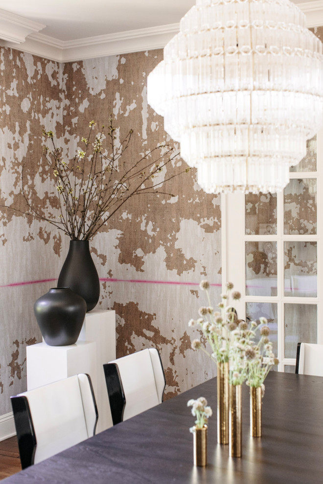 Dining room - transitional dining room idea in Phoenix