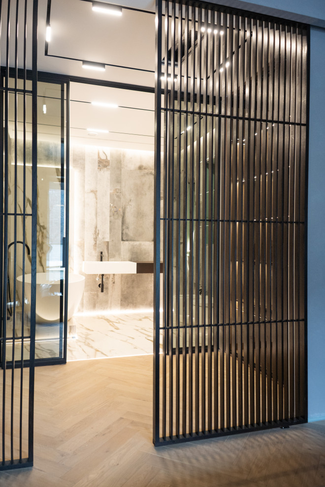 Гардеробная raumplus по двум сторонам