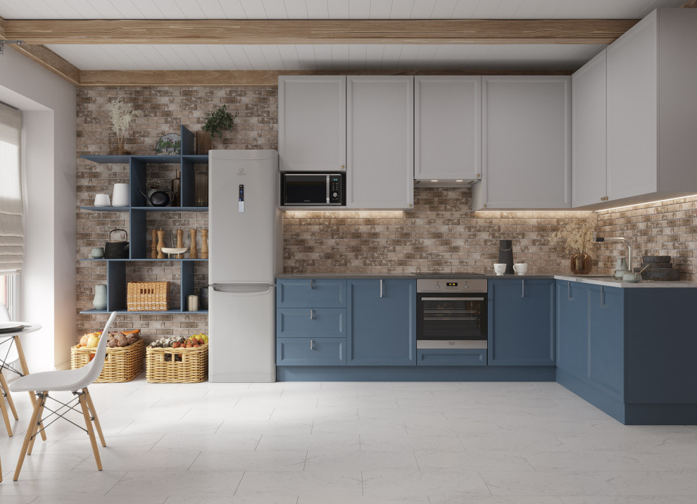 Кухня-гостиная в дачном доме