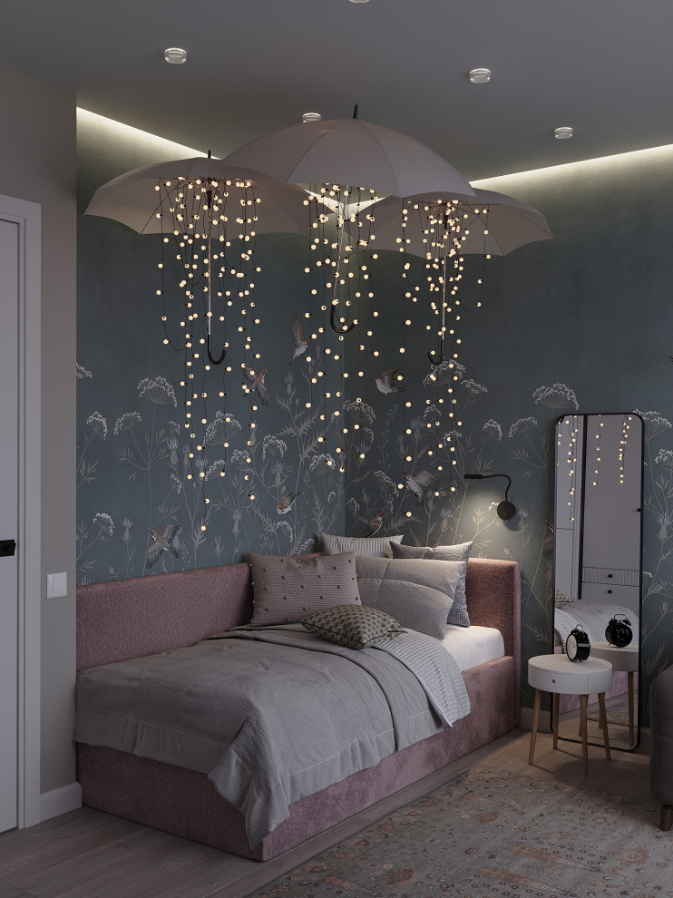 Детская для девочки 10 лет в 3-к. квартире ЖК "HeadLiner"